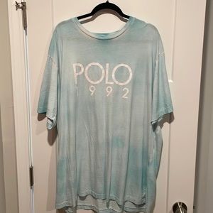 3XL Tye Dye Polo Tee shirt